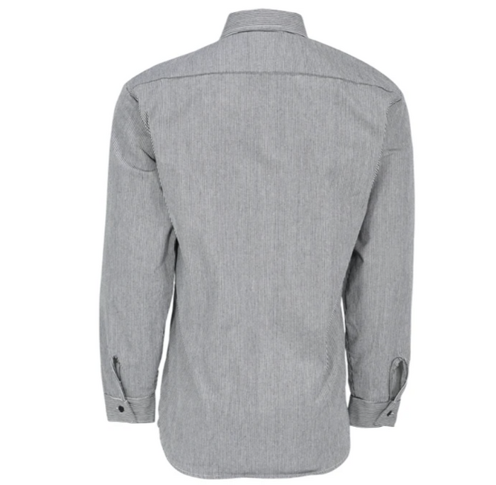 Big Bill Zip Up Hickory Long Sleeve Shirt - Ironworkergear
