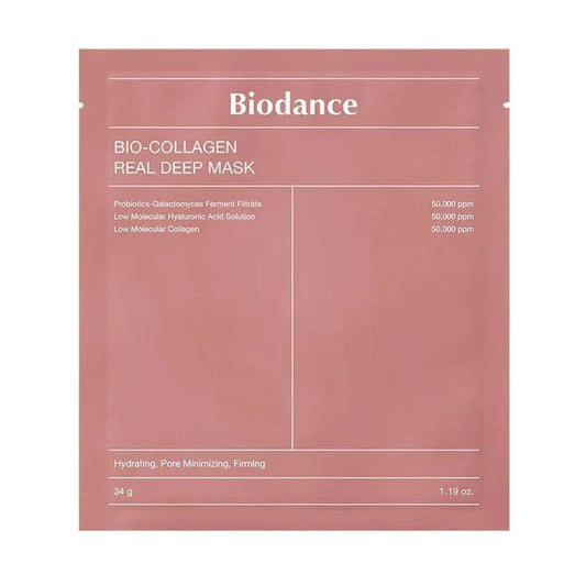 [Biodance] Bio-Collagen Real Deep Mask 34g (1EA / 4EA) - Ballagrio