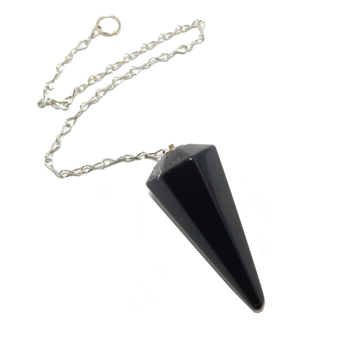 black obsidian pendulum