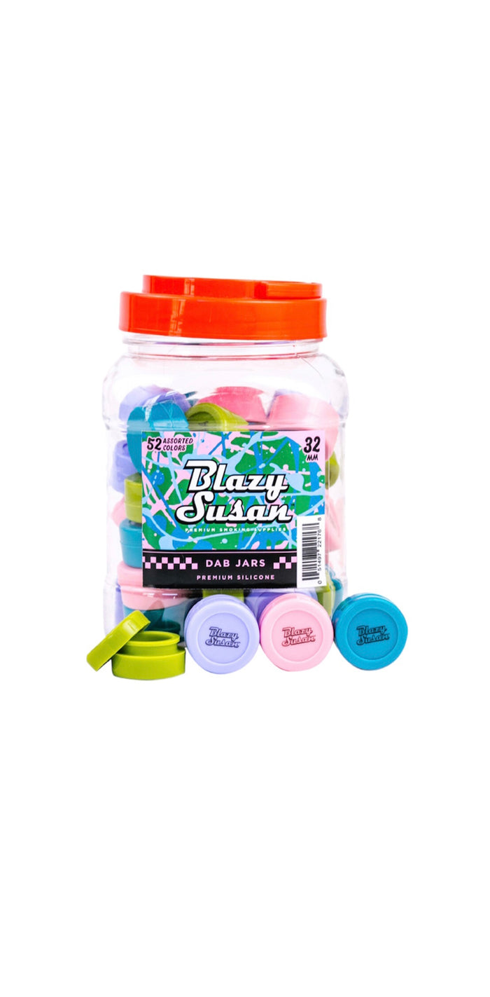 BLAZY SUSAN | DAB JAR 32MM | 52 COUNT | ASSORTED