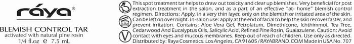 BLEMISH CONTROL TAR (707) RAYA SPA - rayaspa