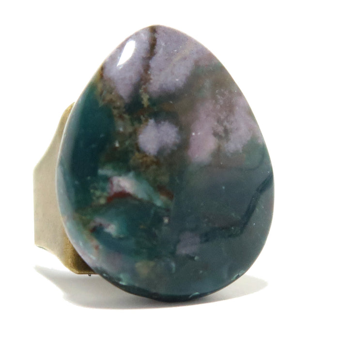 bloodstone statement ring