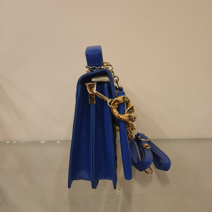 Blue Two Pcs handbag Set - Maha fashions -