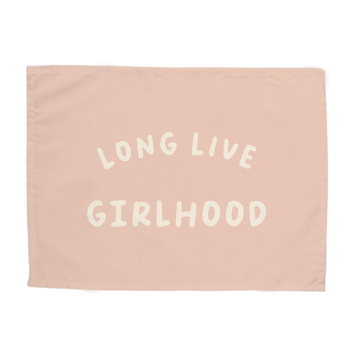 {Blush & Ivory} Long Live Girlhood Banner