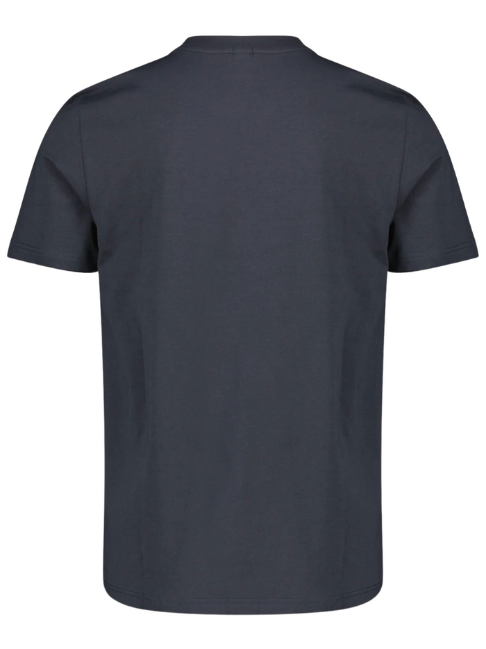 BOSS MEN Striped Crew-neck T-shirt Dark Blue - MAISONDEFASHION.COM
