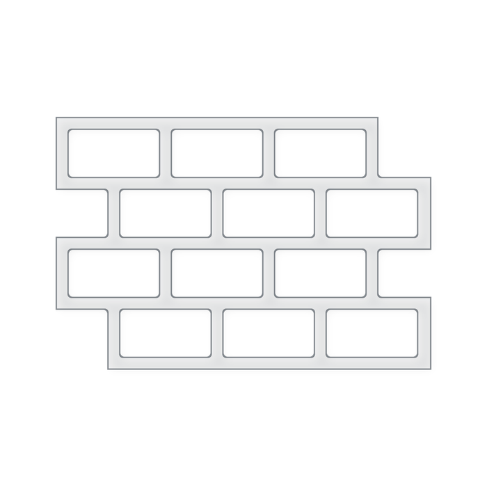 Brick Acrylic Router Template