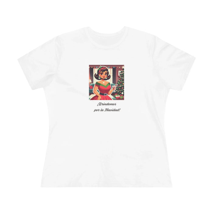 ¡Brindemos por la Navidad! - Women's Softstyle Tee - Whippie's