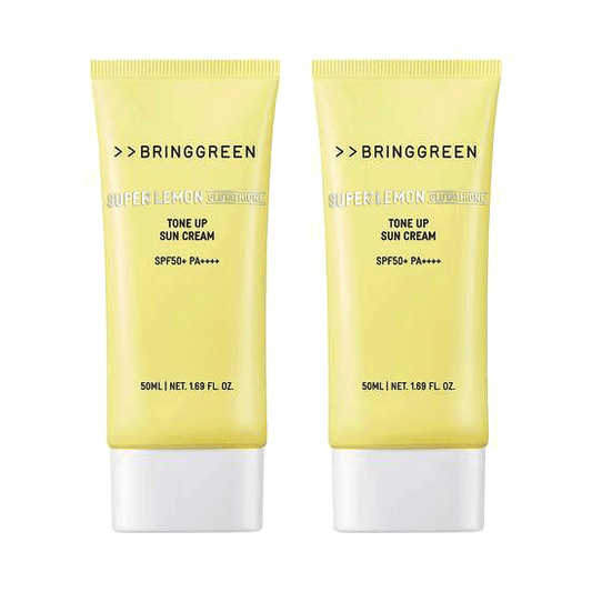 [BRING GREEN] Super Lemon Glutathione Tone Up Sun Cream Set (1+1) SPF 50+ PA++++ 50ml*2EA - Ballagrio