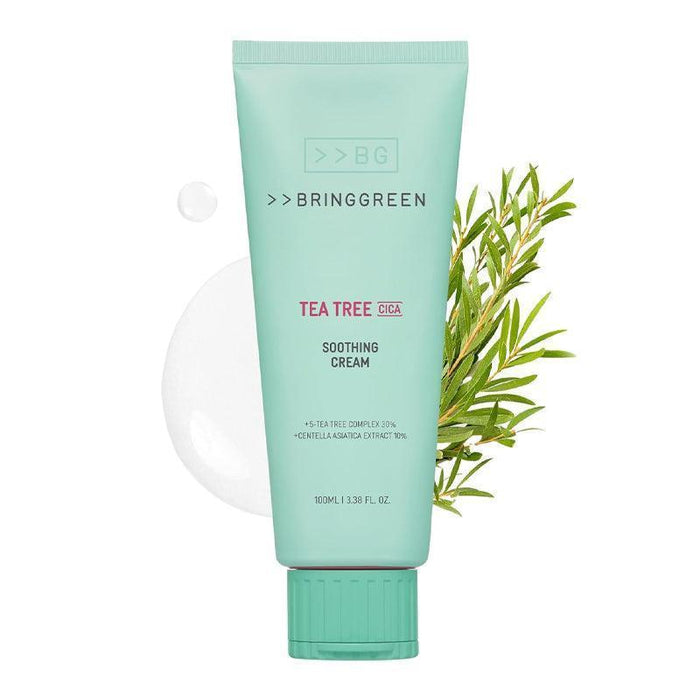 [BRING GREEN] Tea Tree Cica Soothing Cream Plus 100ml - Ballagrio