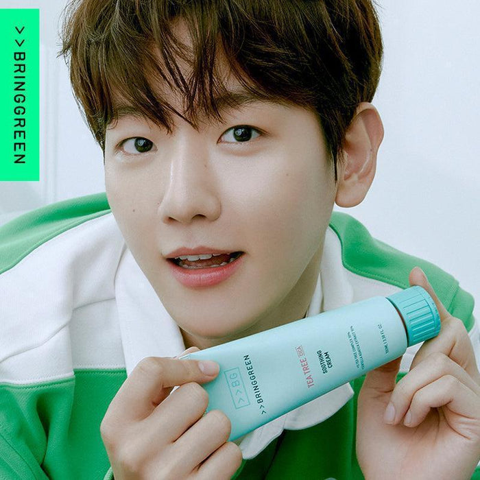 [BRING GREEN] Tea Tree Cica Soothing Cream Plus 100ml - Ballagrio