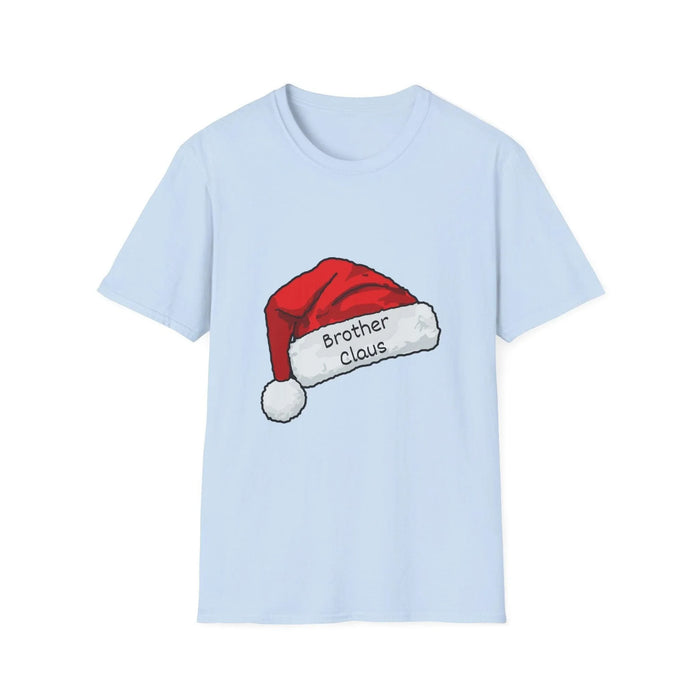 Brother Claus: The Coolest Santa in Town 🎅- Mens Softstyle T-shirt - Whippie's