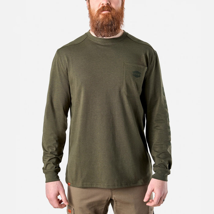 Army Green Heather / 2XL / Reg