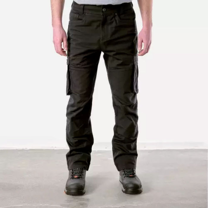 BRUNT Men's Torra HD Double-Front Cargo Pant Pants BRUNT Black 28 30 Inseam