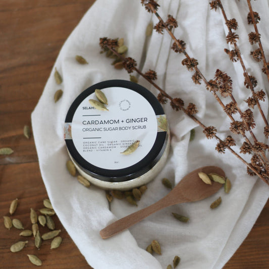 Cardamom + Ginger Body Scrub