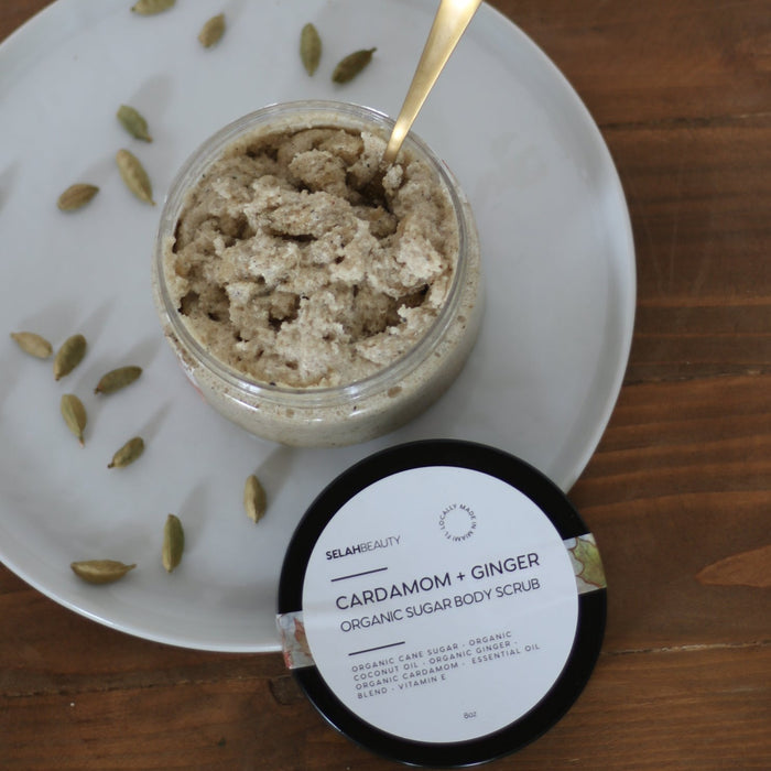Cardamom + Ginger Body Scrub