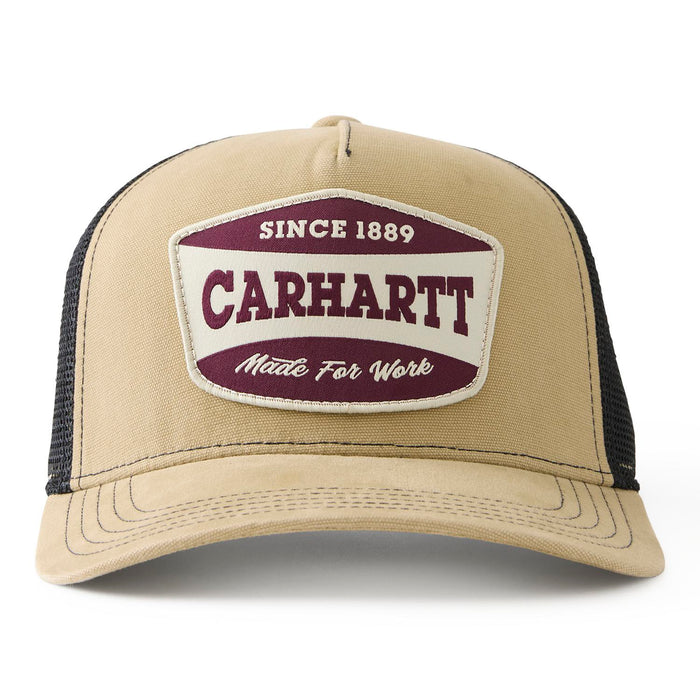 Carhartt Canvas Mesh-Back Patch Cap Hats & Caps Carhartt