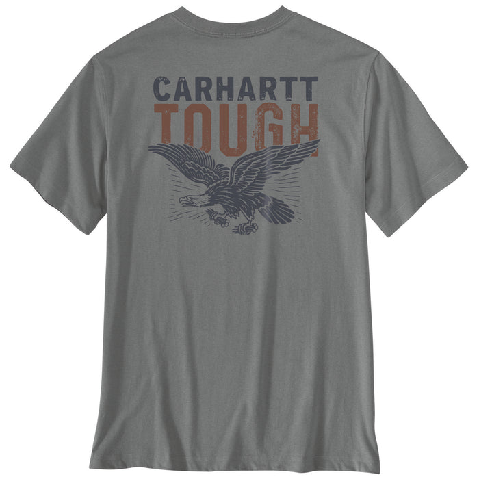 Carhartt Men's Irvine Relaxed Eagle T-Shirt T-Shirts Carhartt Weathered Ash Heather 2XL Reg