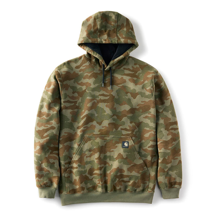 Carhartt Men's Marquette Camo Sweatshirt Sweatshirts & Hoodies Carhartt Army Green Camo 2XL Reg