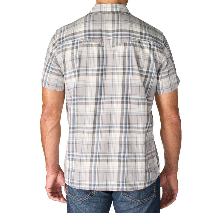 Carhartt Men's Montana Bozeman Relaxed Short Sleeve Plaid Shirt Work Shirts Carhartt