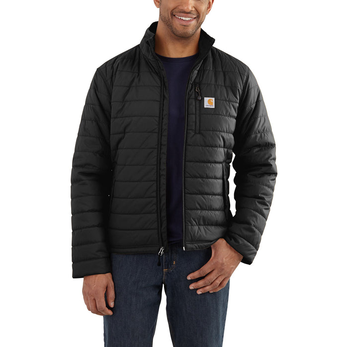 Carhartt Men's Rain Defender® Insulated Relaxed Fit Lightweight Jacket Jackets & Coats Carhartt Black 2XL Reg