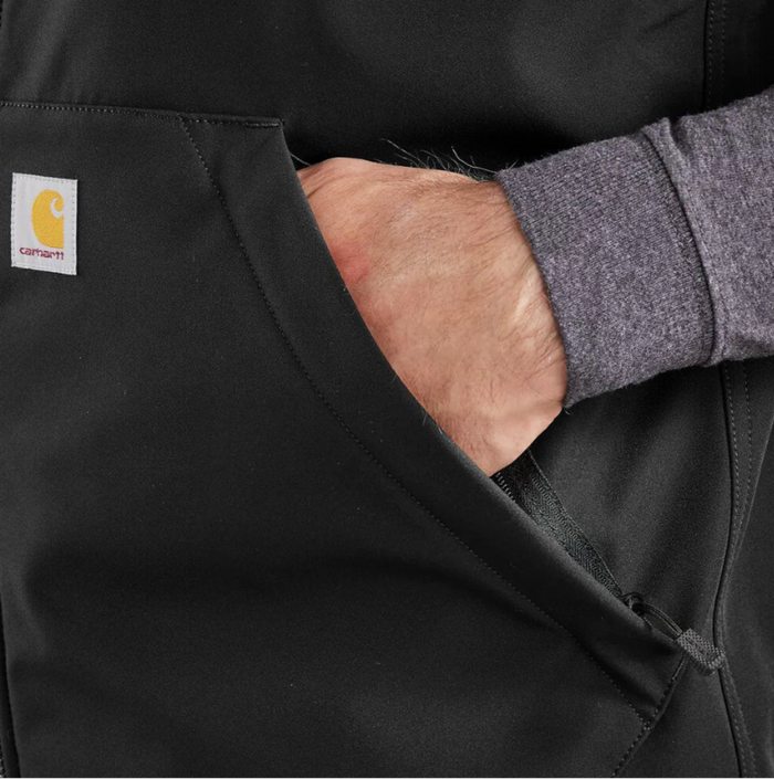 Carhartt Men's Rain Defender Relaxed Fit Softshell Vest Vests Carhartt
