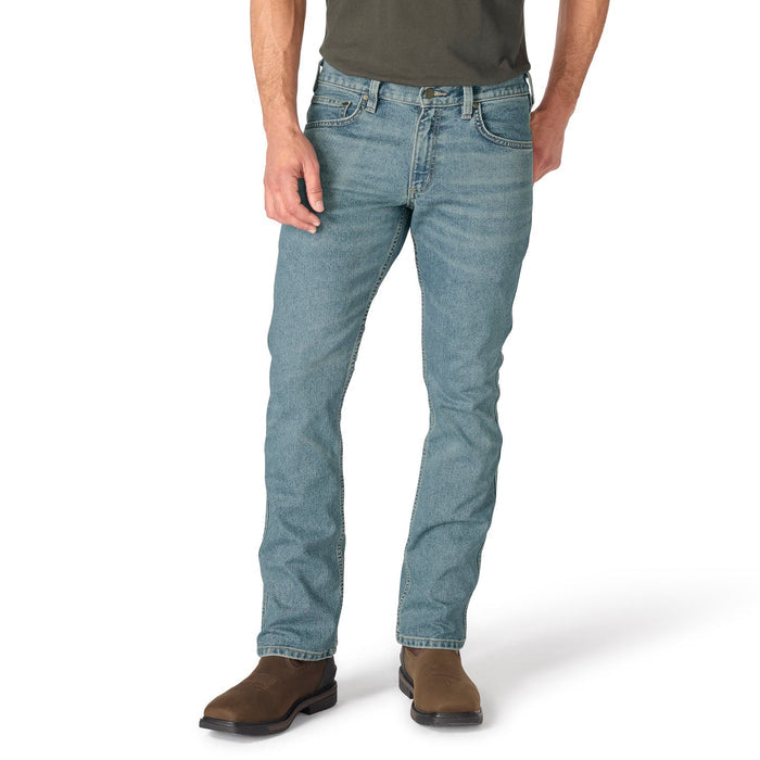 Carhartt Men's Relaxed Fit Bootcut Rugged Flex Jean Pants Carhartt Bluestem 30 30 Inseam