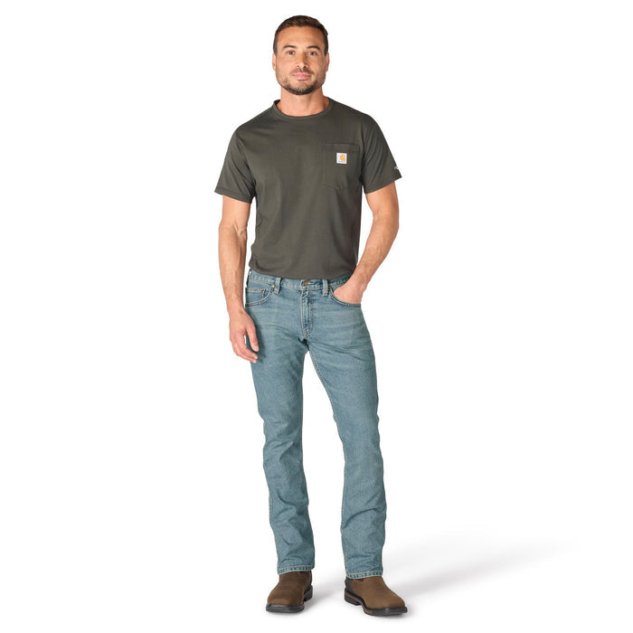 Carhartt Men's Relaxed Fit Bootcut Rugged Flex Jean Pants Carhartt