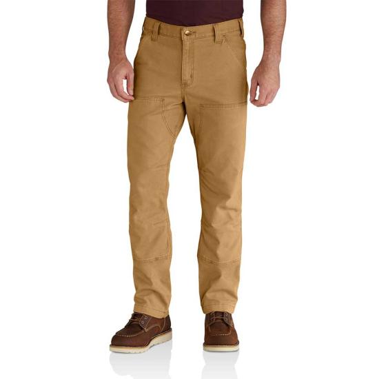 Carhartt Men's Rugged Flex® Rigby Double Front Pant Pants Carhartt Hickory 30 30 Inseam
