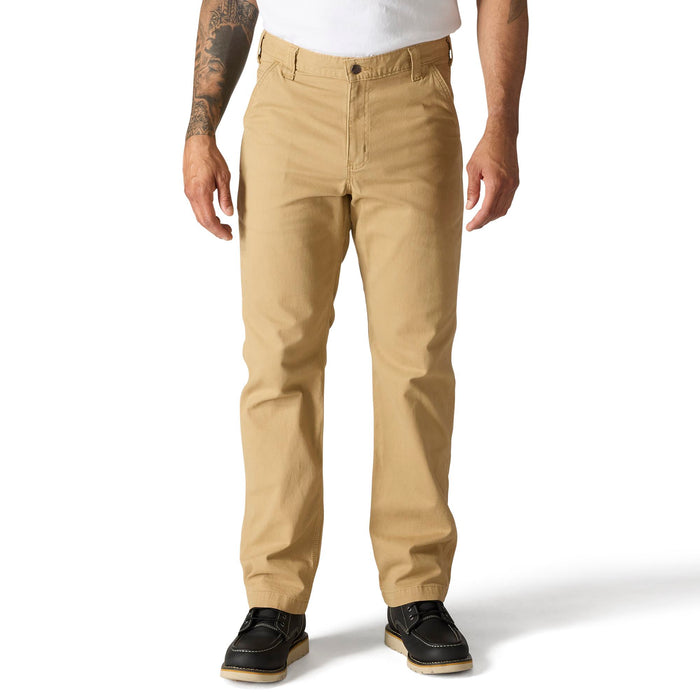 Carhartt Men's Rugged Flex® Rigby Dungaree Pants Carhartt Dark Khaki 28 28 Inseam