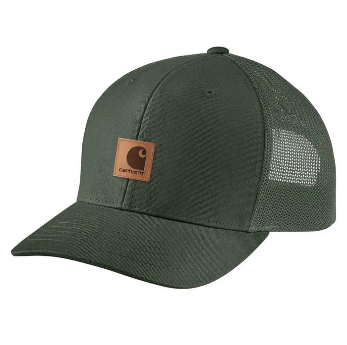 Carhartt Oakland Washed Duck Mesh-Back Cap Hats & Caps Carhartt Forestry Green OS