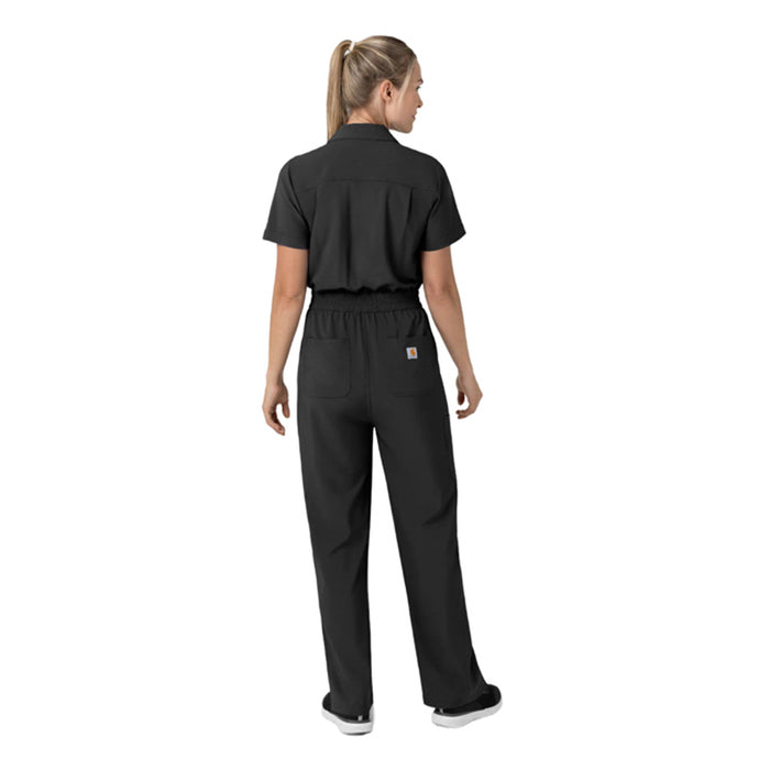 Carhartt Women's Force Cross-Flex Short Sleeve Scrub Coverall Scrubs Carhartt