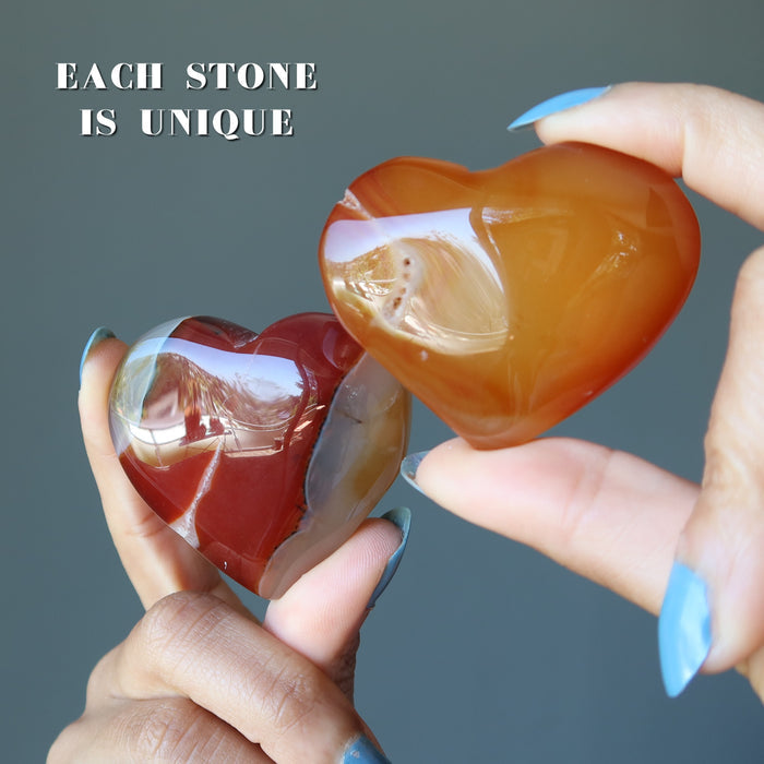 carnelian hearts