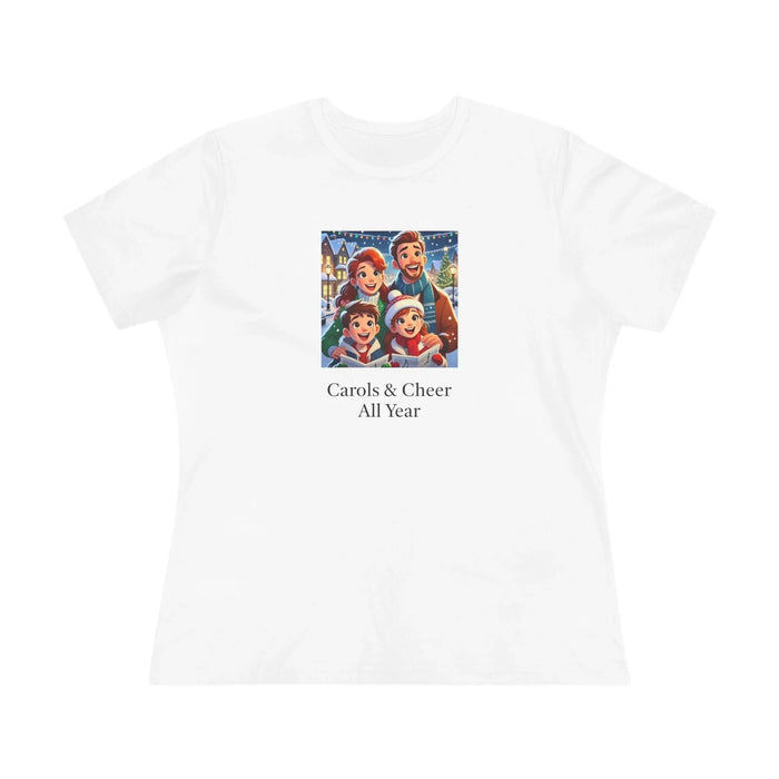 Carols & Cheer All Year - Women's Softstyle Tee - Whippie's