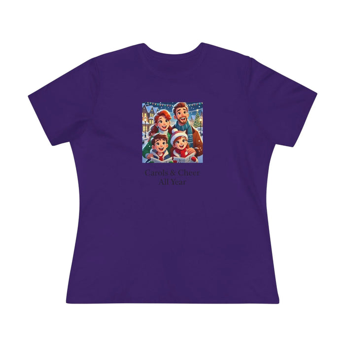 Carols & Cheer All Year - Women's Softstyle Tee - Whippie's