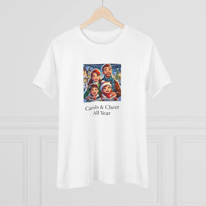 Carols & Cheer All Year - Women's Softstyle Tee - Whippie's