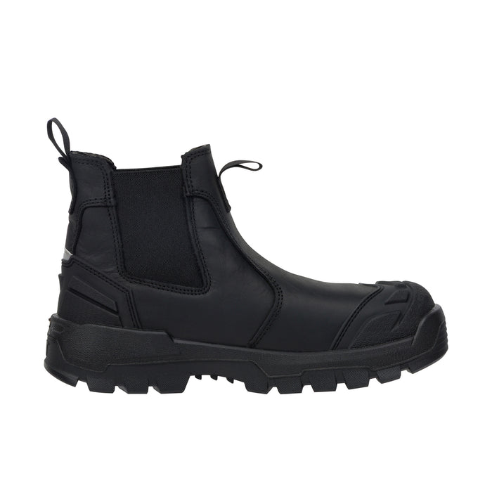 CAT Men's Striver XL Chelsea Waterproof Steel Toe Work Boot Work Boots CAT Black 10 M
