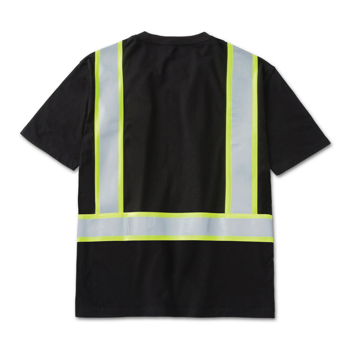 CAT Men's Taped Reflective Graphic Short Sleeve T-Shirt T-Shirts CAT