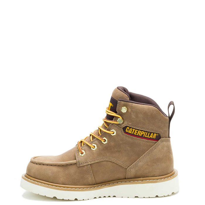 CAT Women's Reclaimer Wedge 6" Waterproof Moc Toe Work Boot Work Boots CAT
