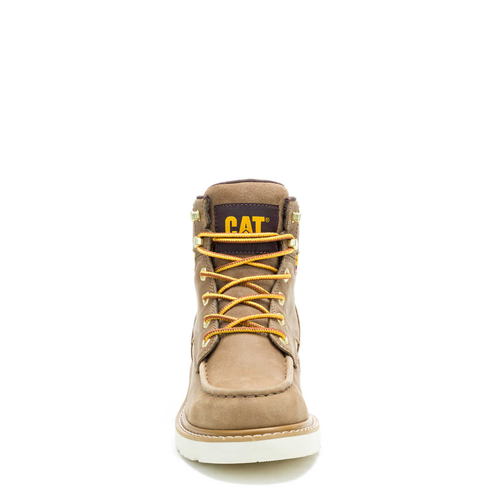 CAT Women's Reclaimer Wedge 6" Waterproof Moc Toe Work Boot Work Boots CAT