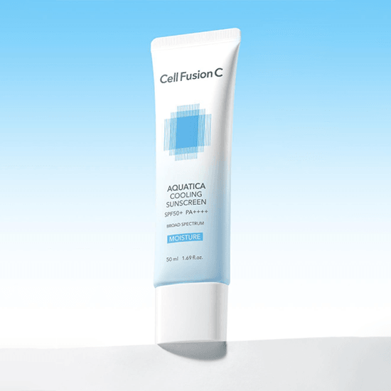 [Cell Fusion C] Aquatica Cooling Sunscreen SPF 50+ PA++++ 50ml - Ballagrio