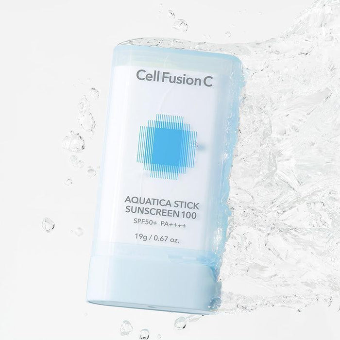 [Cell Fusion C] Aquatica Stick Sunscreen 100 SPF 50+ PA++++ 19g - Ballagrio