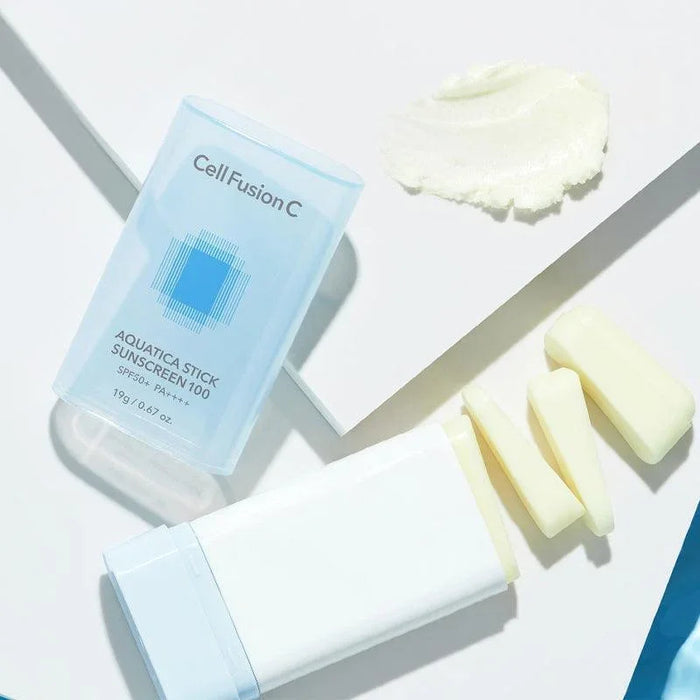 [Cell Fusion C] Aquatica Stick Sunscreen 100 SPF 50+ PA++++ 19g - Ballagrio