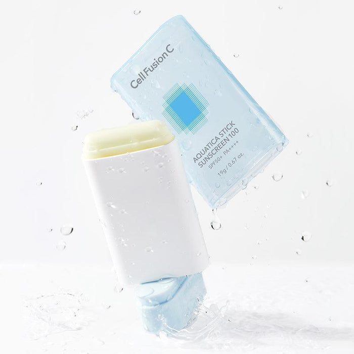 [Cell Fusion C] Aquatica Stick Sunscreen 100 SPF 50+ PA++++ 19g - Ballagrio