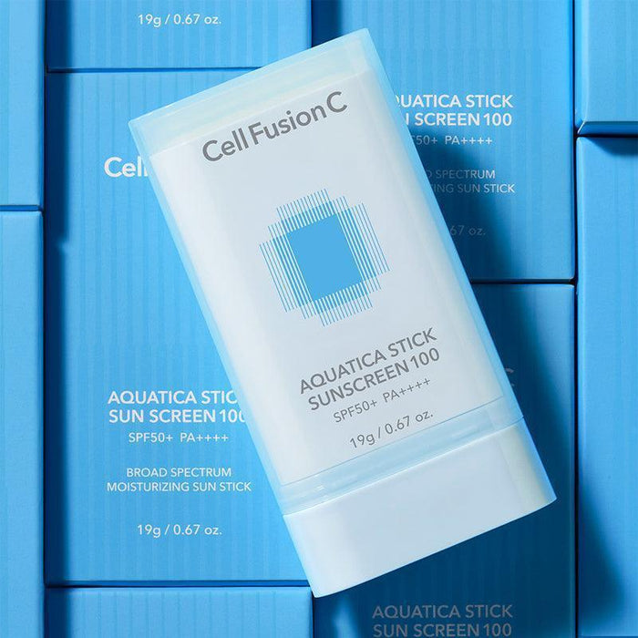 [Cell Fusion C] Aquatica Stick Sunscreen 100 SPF 50+ PA++++ 19g - Ballagrio
