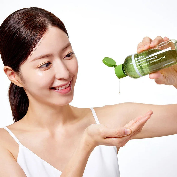 [Centellian24] Madeca Matcha Pore Cleansing Oil 200ml - Ballagrio