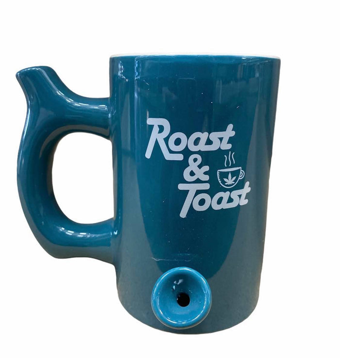 CERAMIC COFFEE MUG PIPE, VARIOUS DESIGNS