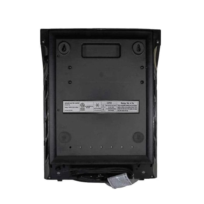 Chauffage électrique infrarouge mural de luxe 1 000 watts BLANC