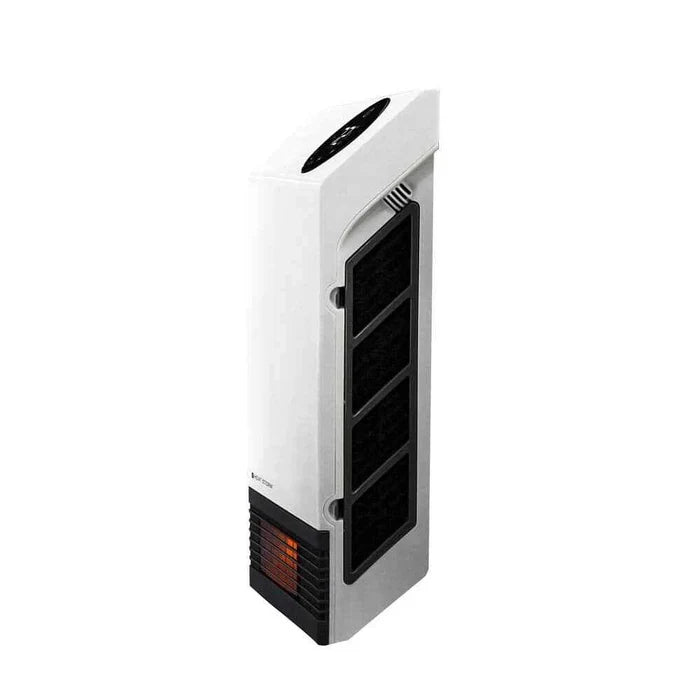 Chauffage électrique infrarouge mural de luxe 1 000 watts BLANC