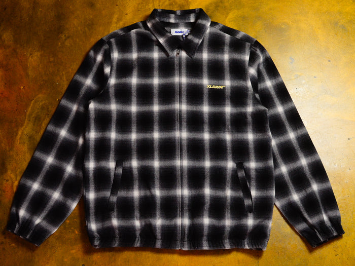 Check Jacket - Black