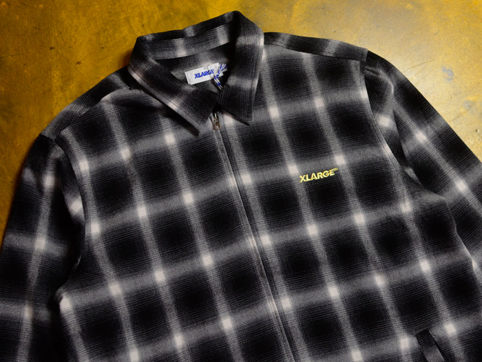Check Jacket - Black